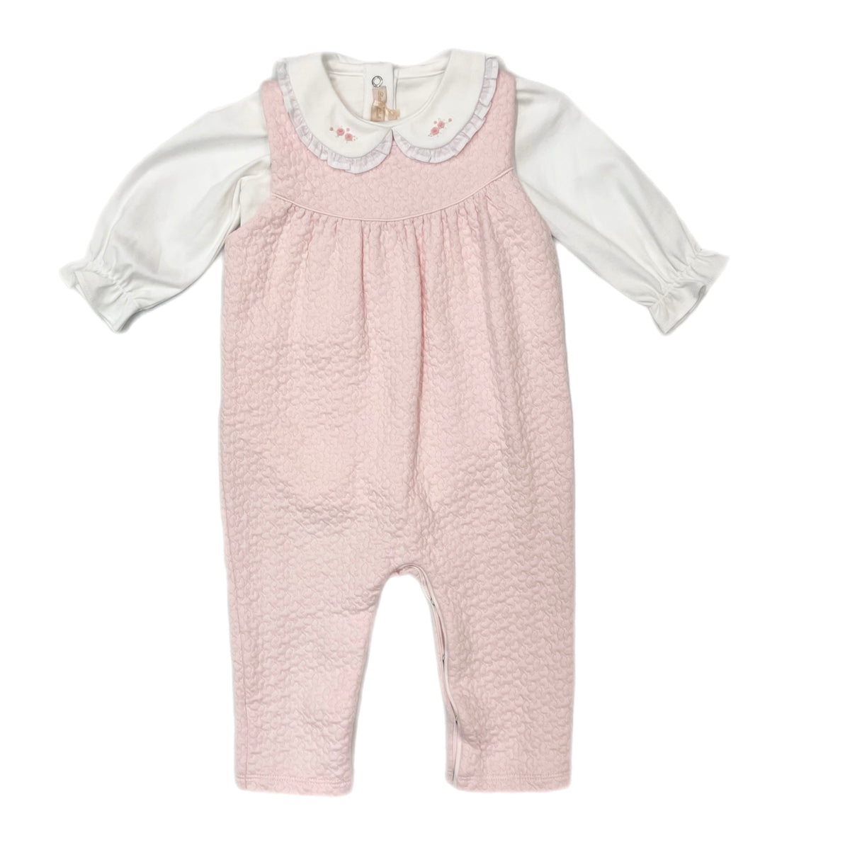 BCC Hearts Overall Emb Collar Set