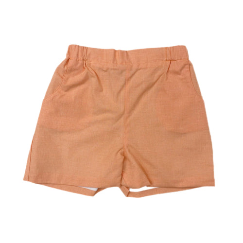 Banbury Elastic Short Orange Gingham