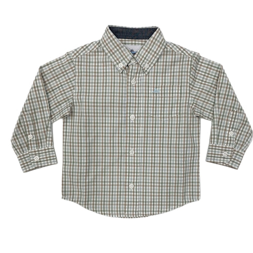 Southbound Olive/Elm Dress Shirt