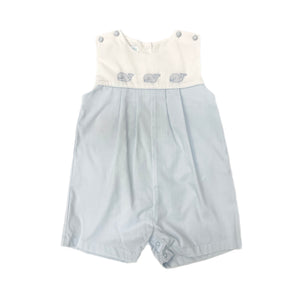 Petit Ami Whale Handstitched Shortall