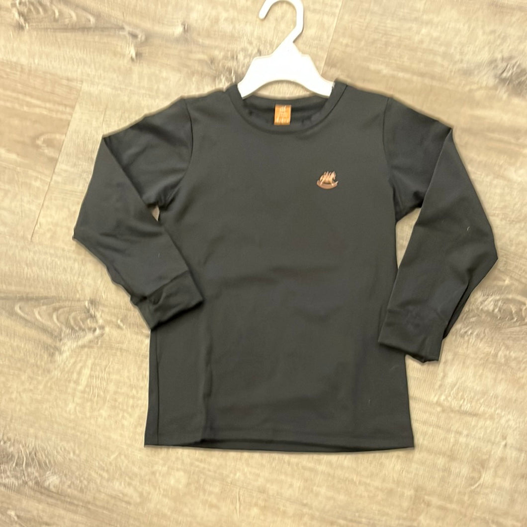 Quimby Black Thermal Jersey L/S Shirt