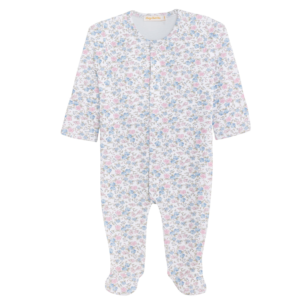 BCC Tiny Soft Floral Footie