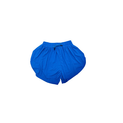 Blended Spirit Butterfly Shorts-Bright Blue