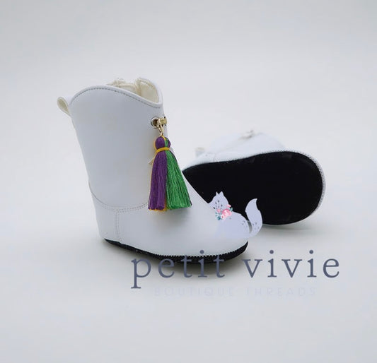 Petit Vivie Mardi Gras Boot