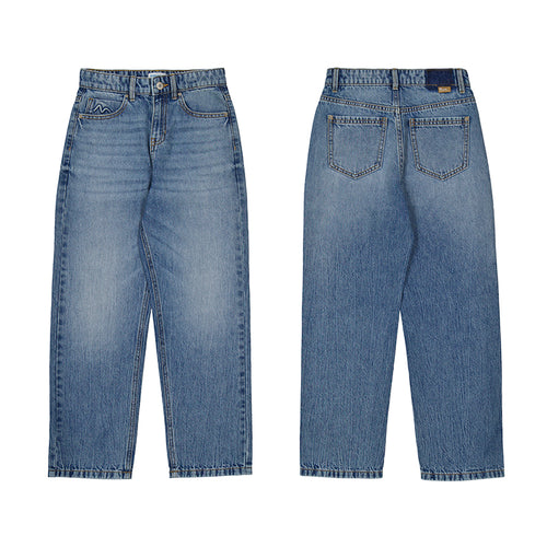 Mayoral Girl Mom Jeans-Medium Wash