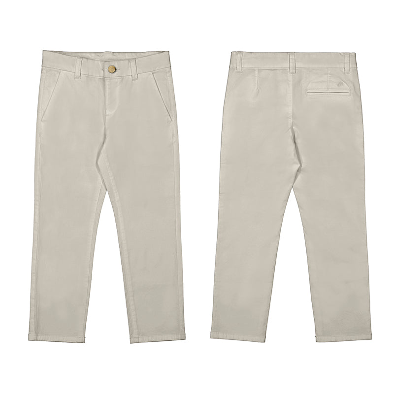 Mayoral Bone Basic Twill Trouser