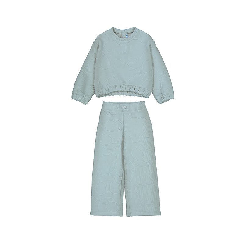 Mayoral Quilted Tracksuit-Lake Blue