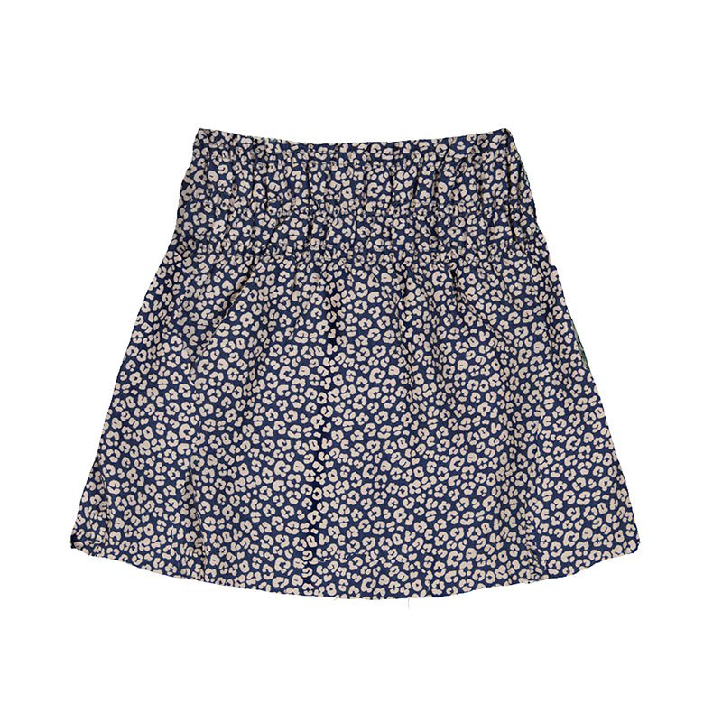 Mayoral Navy Patterned Skirt