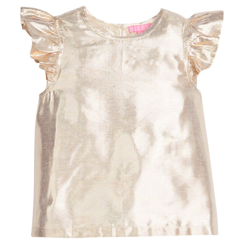 Bisby Gold Metallic Top