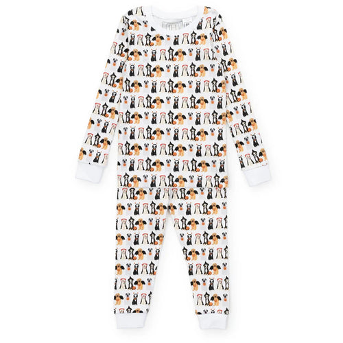 Lila & Hayes Halloween Pups PJ Set
