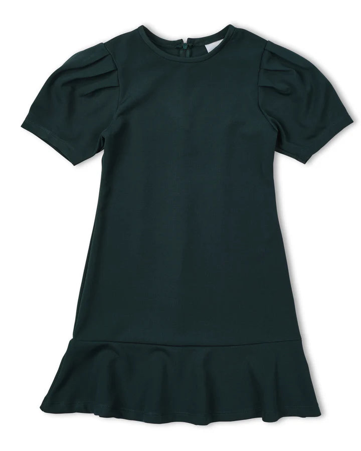 Florence Eiseman Green Ottoman Knit Dress