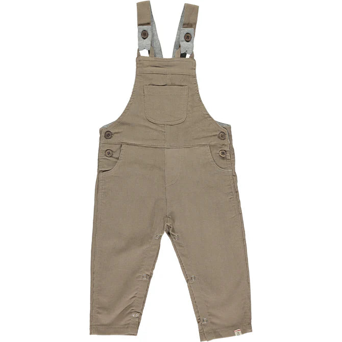 Me & Henry Tan Corduroy Overalls