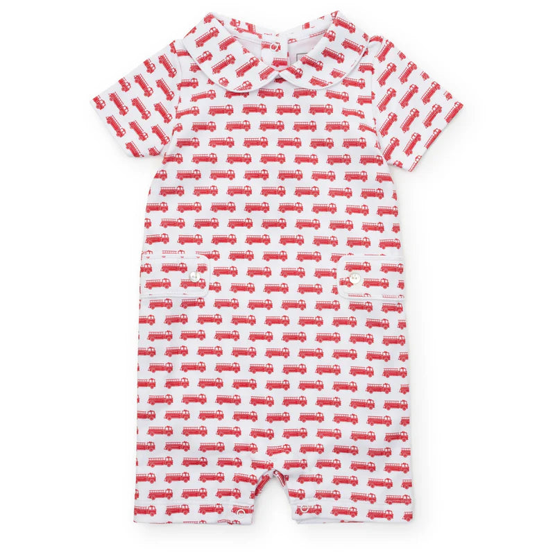 Lila & Hayes Henry Pima Shortall-Fire Truck
