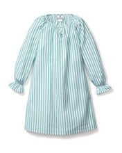 Petit Plume Green Ticking Nightgown