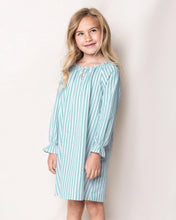 Petit Plume Green Ticking Nightgown