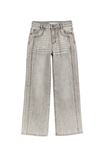 Tractr Light Wash Grey Denim Jeans