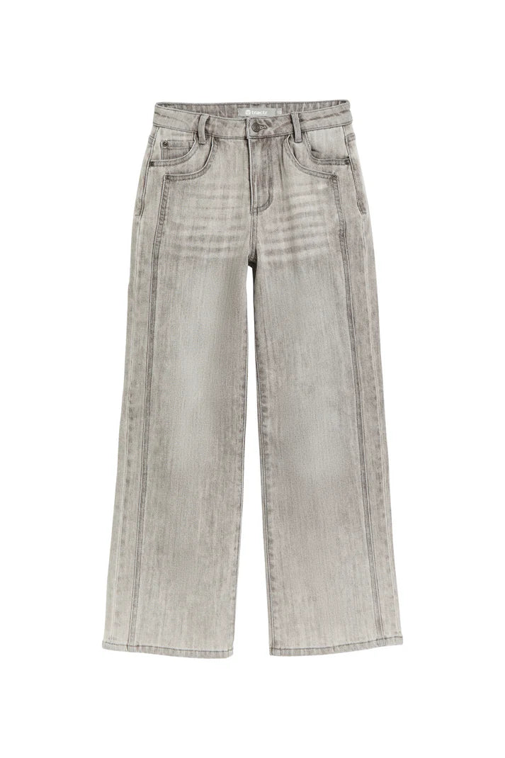 Tractr Light Wash Grey Denim Jeans