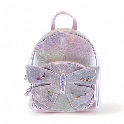 Lilac Butterfly Iridescent Backpack