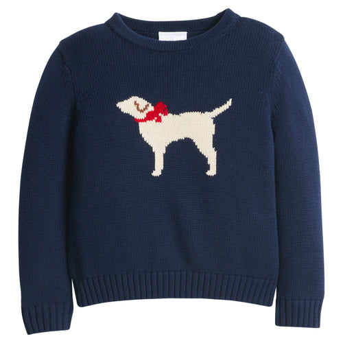 LE Intarsia Boy Lab Sweater