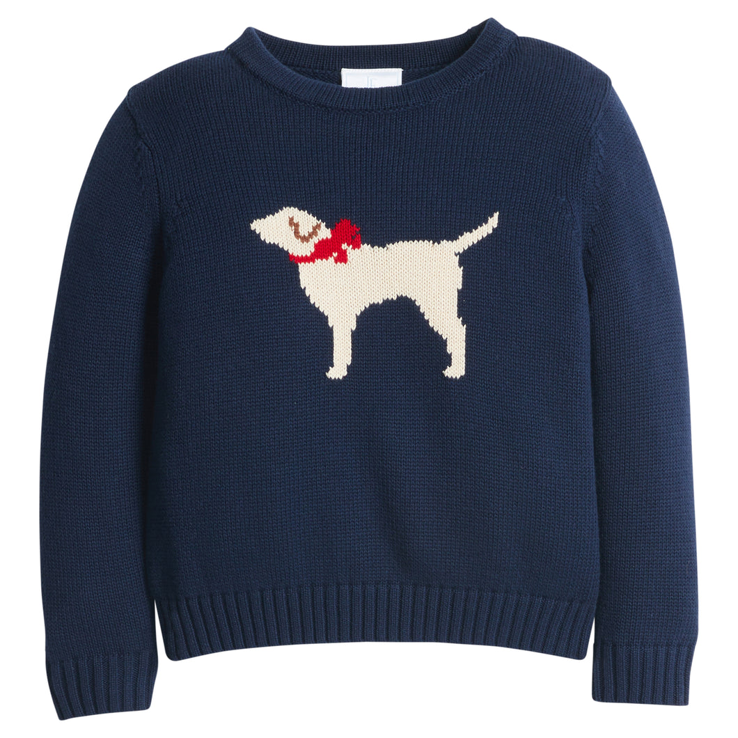 LE Intarsia Boy Lab Sweater