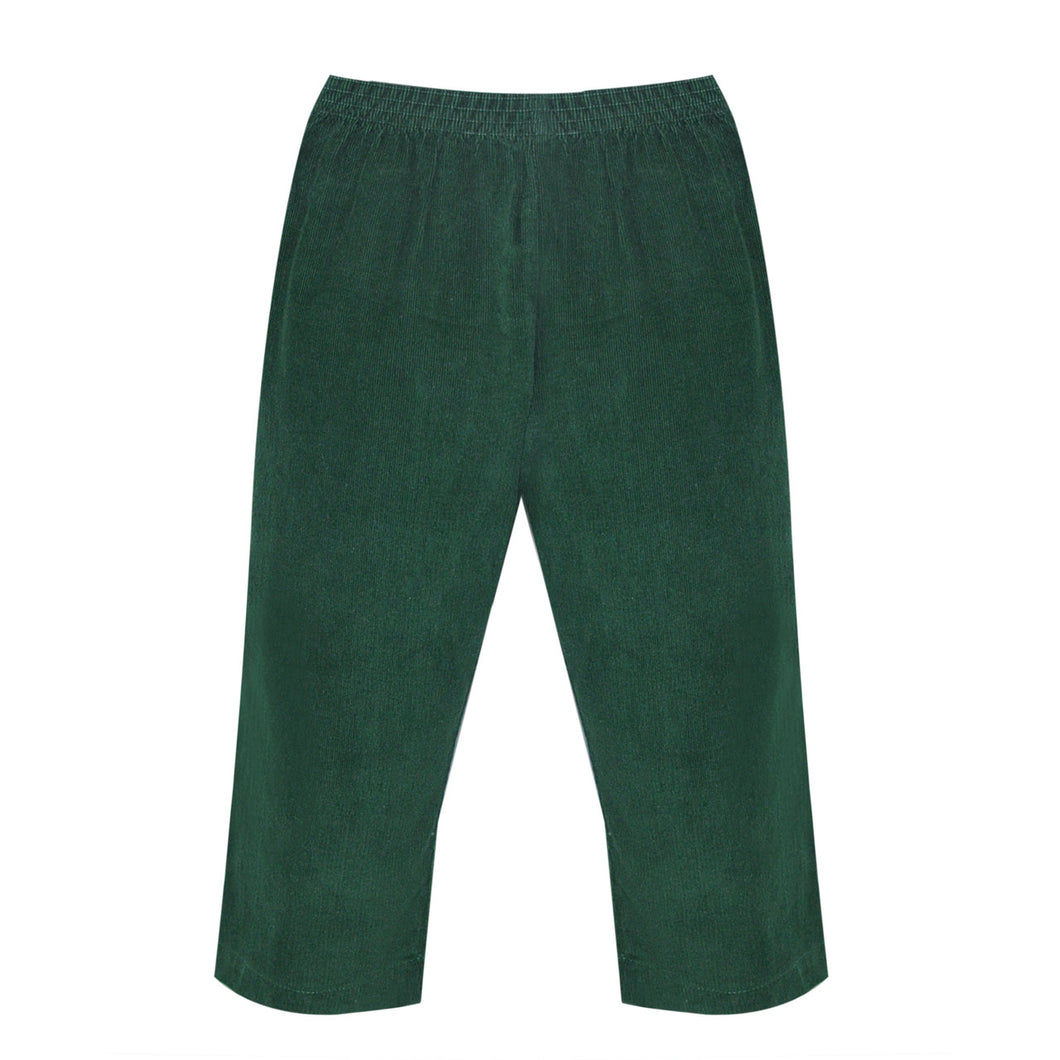 RN Jackson Christmas Green Cord Pant