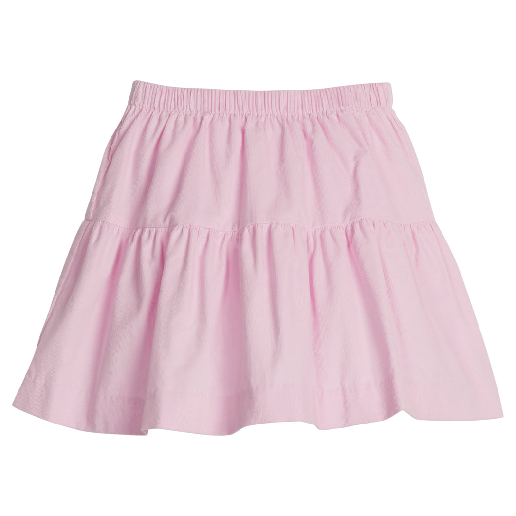 LE Jillian Corduroy Skirt- Lt. Pink
