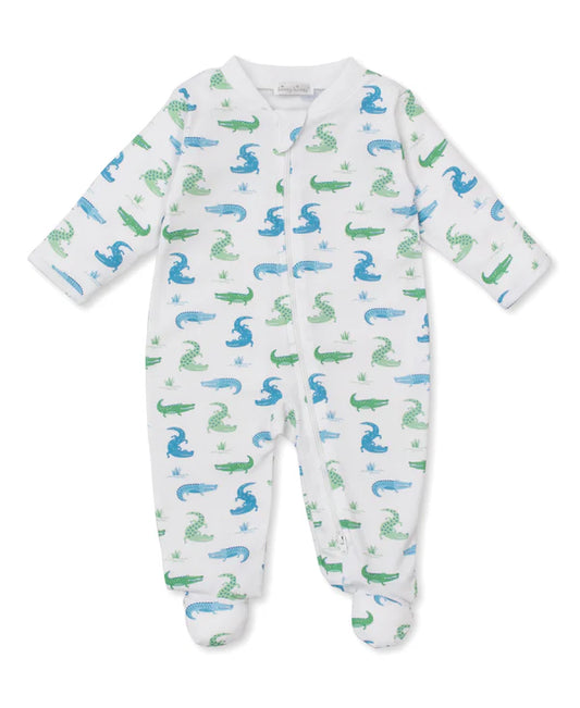 Kissy Kissy Croc Zip Footie