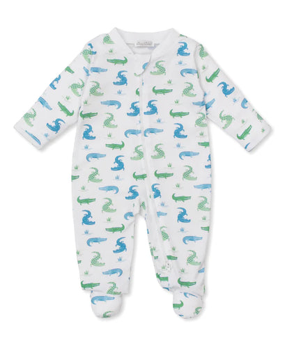 Kissy Kissy Croc Zip Footie