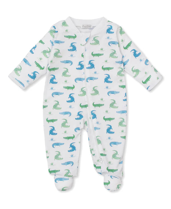 Kissy Kissy Croc Zip Footie