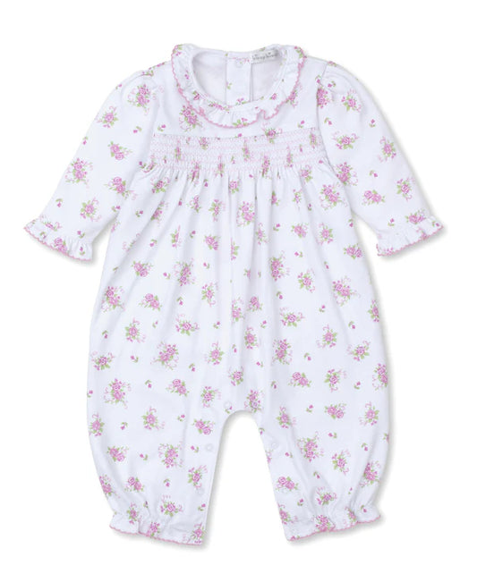 Kissy Kissy White/Pink Floral Playsuit