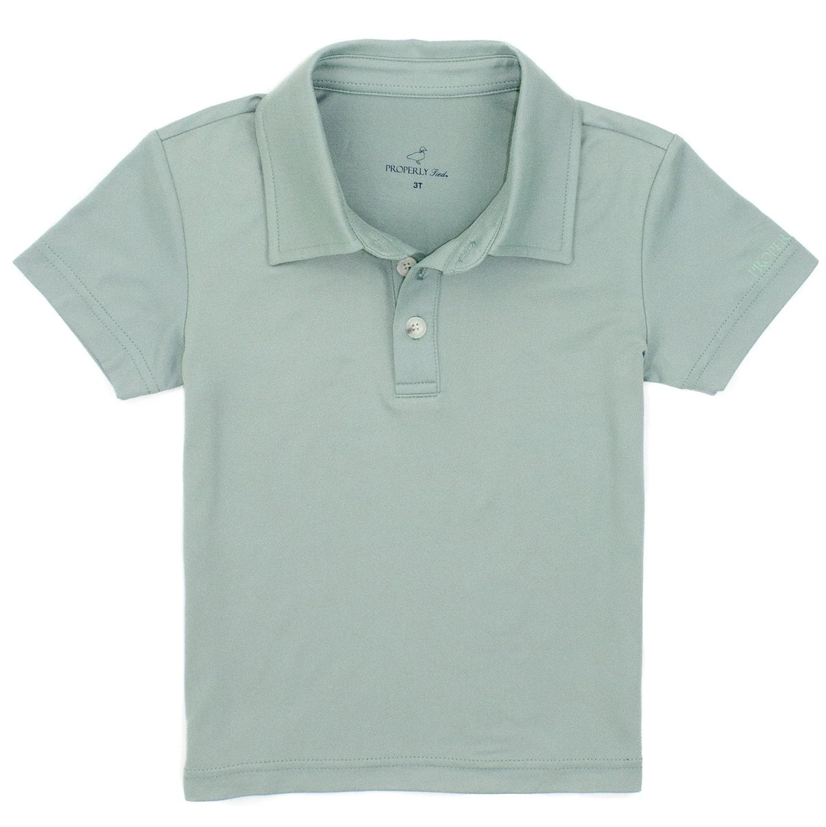 Properly Tied Ravine Polo-Jade