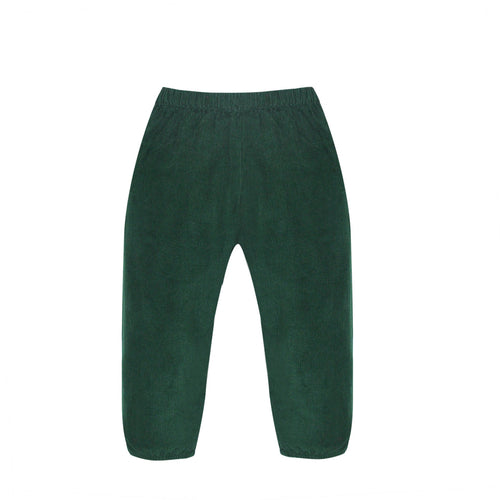 RN Logan Cord Elastic Leg Pant-Christmas Green