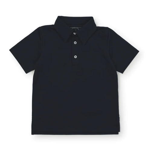 Lila & Hayes Will Performance Polo-Navy