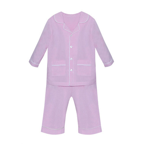 RN Landry Pink Stripes PJ's