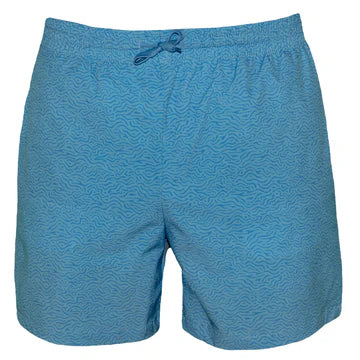 Meripex Lt. Blue Topo Swim Trunk