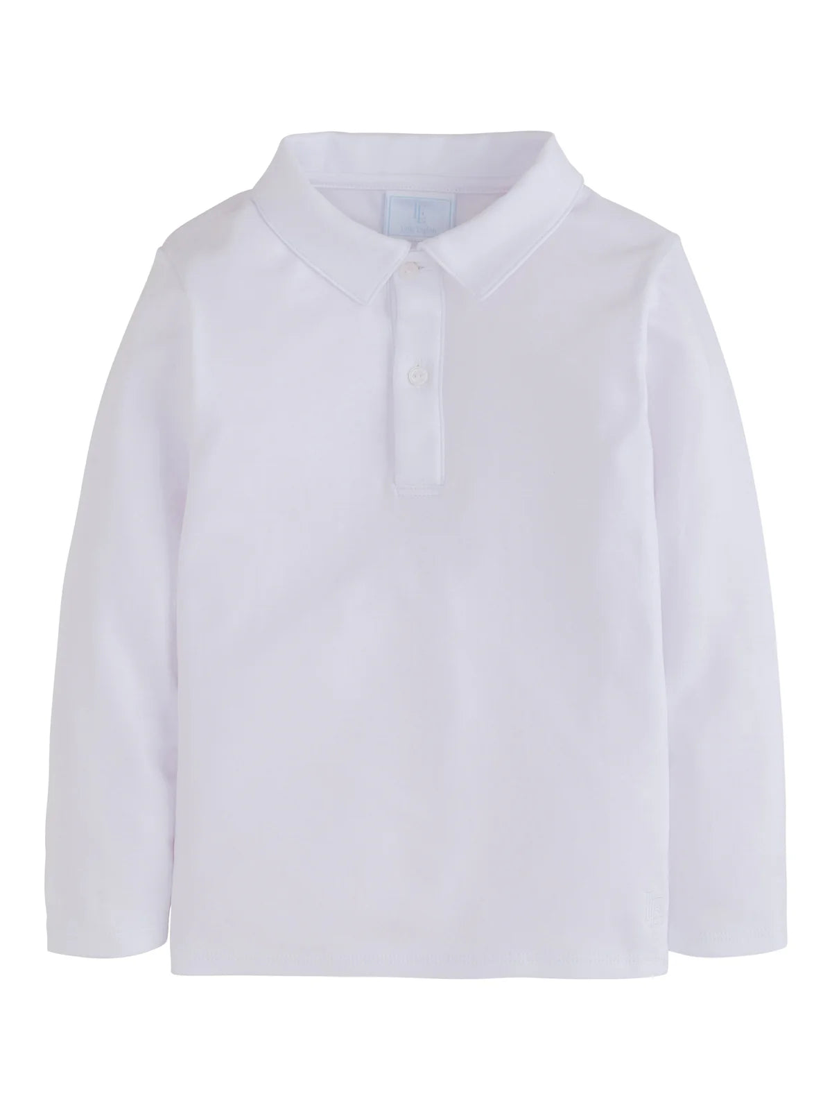 LE L/S Polo-White