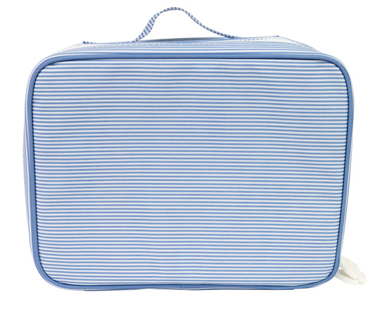 AOMI Navy Stripe Lunch Box