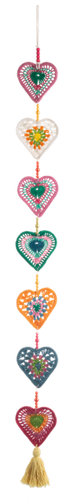 Ganz Knit Heart Wool Garland