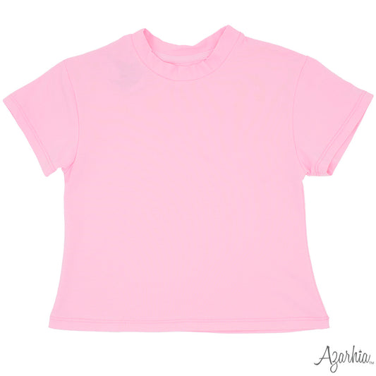 Azarhia Boxy T Shirt-Lt. Pink