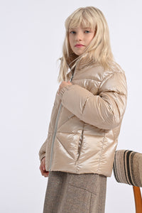 Molly Bracken Beige Padded Jacket