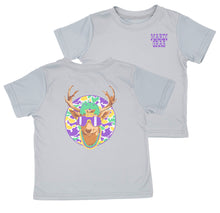 Azarhia Mardi Gras Camo Deer Dry Fit Tee