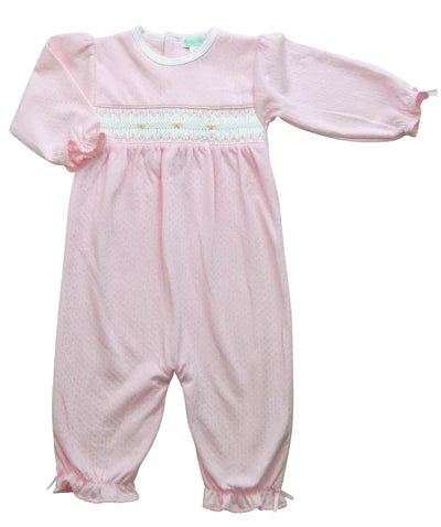 Baby Threads Sweet Pink Smocked Converter
