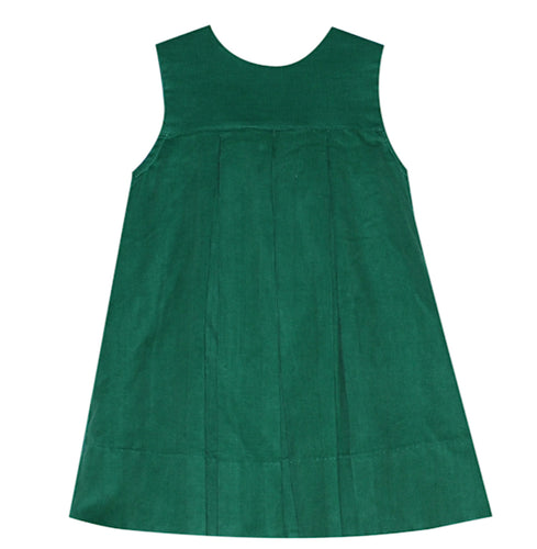 RN Nora Cord Dress-Christmas Green