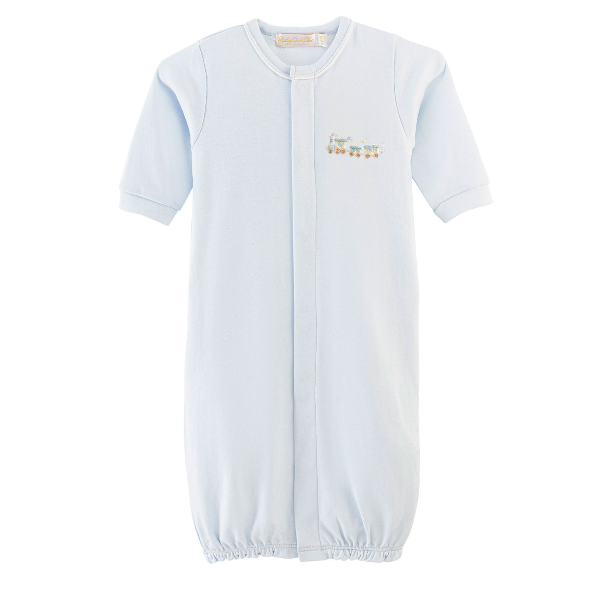 BCC Blue Train Emb Gown