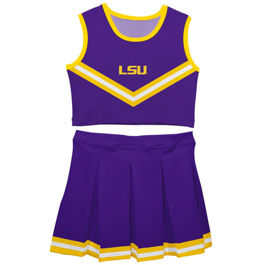 VLF LSU Cheer 2 pc. Set-Purple