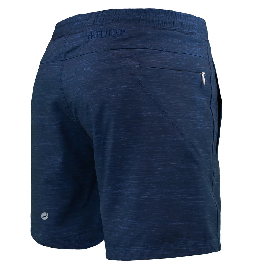 Meripex Heather Navy FB Shorts