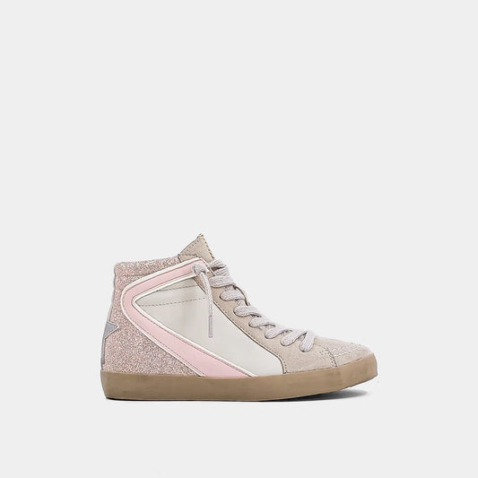 Shu Shop Rooney High Top-Champagne Glitter