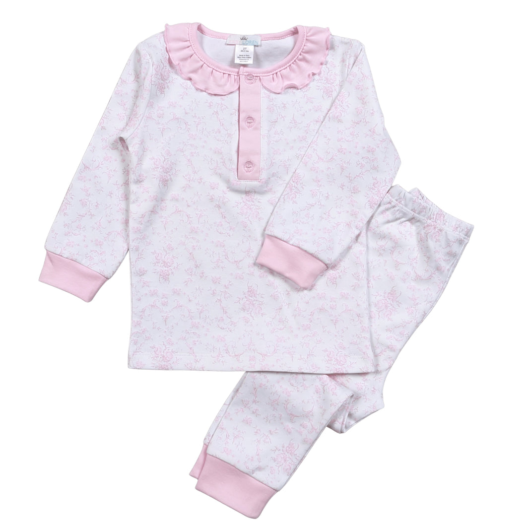 Baby Loren Pink Penelope PJ Set