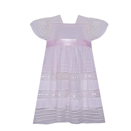 P&R Lillian Dress w/ Pink Ribbons