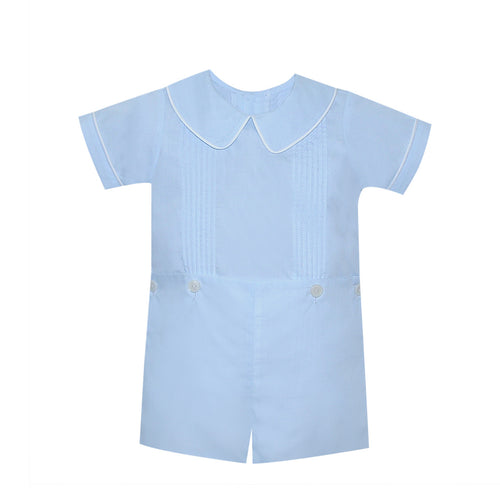 P & R Keaton Button On Suit-Blue